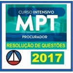 MPT INTENSIVO 2017  - Procurador Ministério Público do Trabalho
